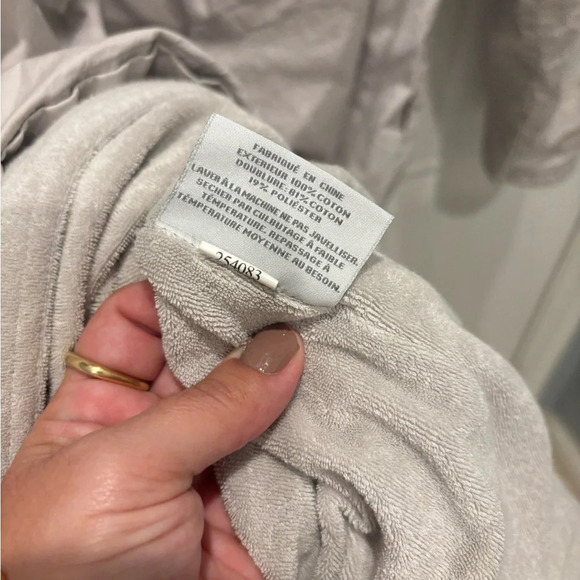 Restoration Hardware Spa Robe Luxurious Bathrobe Size Small - Picture 5 of 5